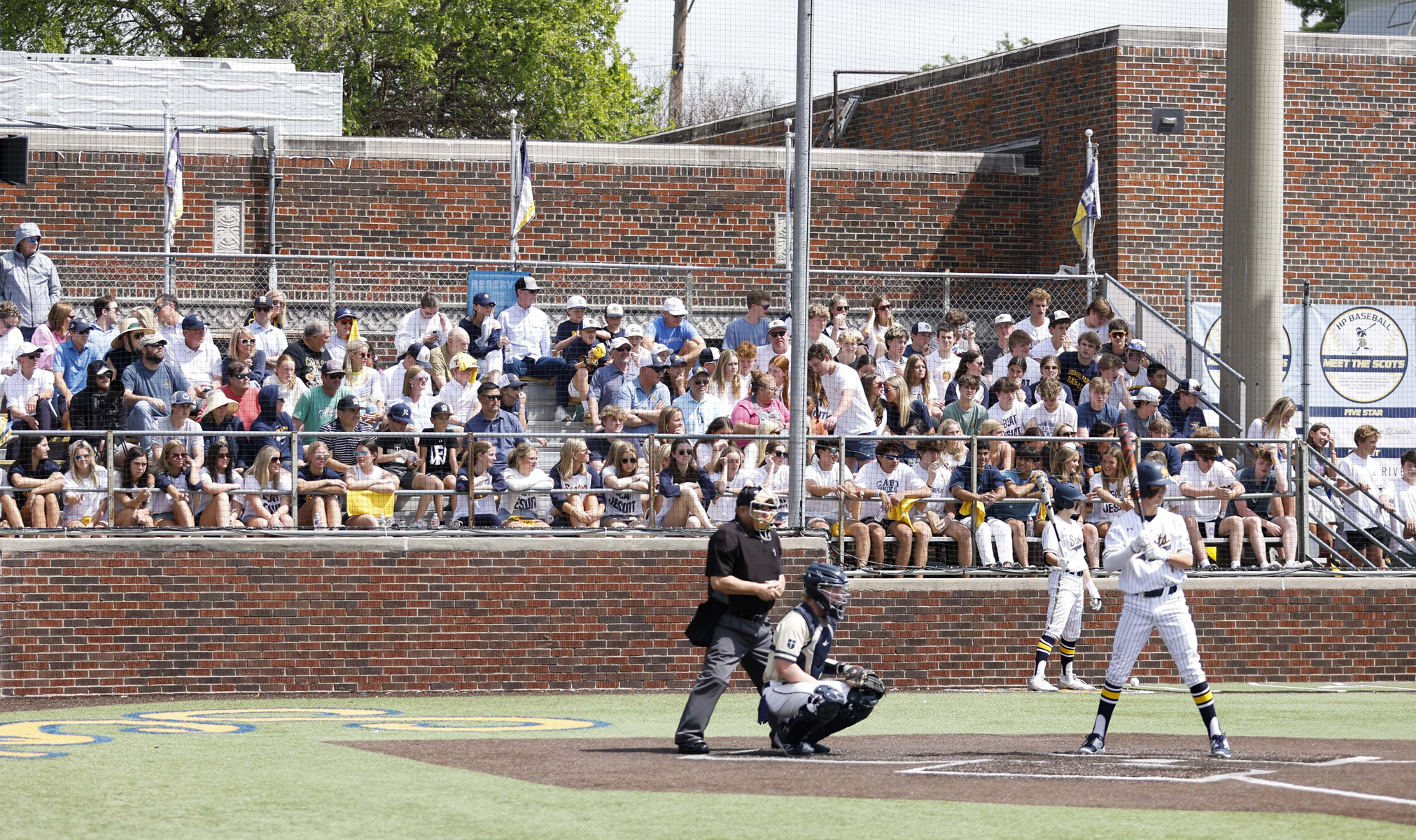 Highland Park Scots defeat Jesuit Rangers 2-1 in front of a full house of fans.