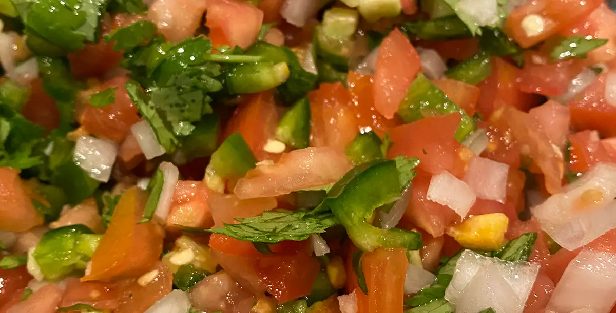 Pico de gallo is perfect for a summer side.